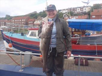 11 lb Cod by Antonia Richardson from Hovingham North Yorks.