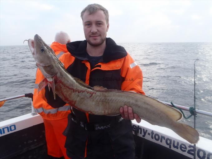 11 lb 8 oz Ling (Common) by Ben Steer.