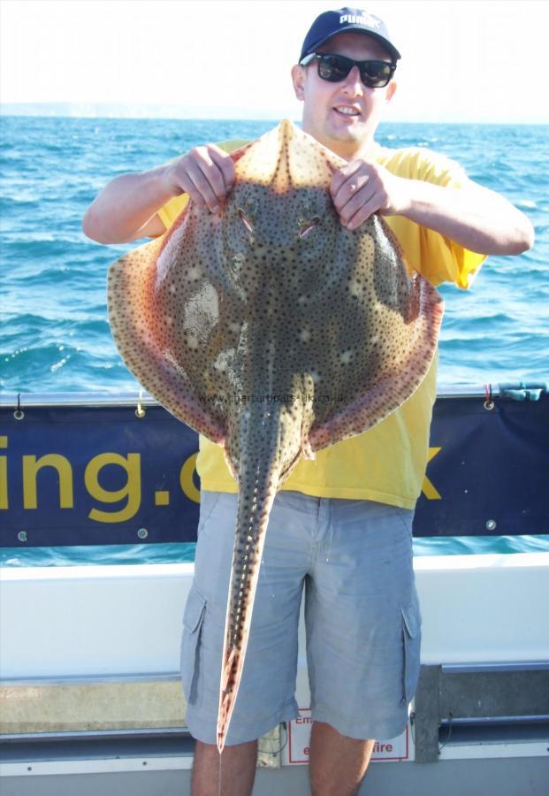 15 lb 8 oz Blonde Ray by Chris Hughes