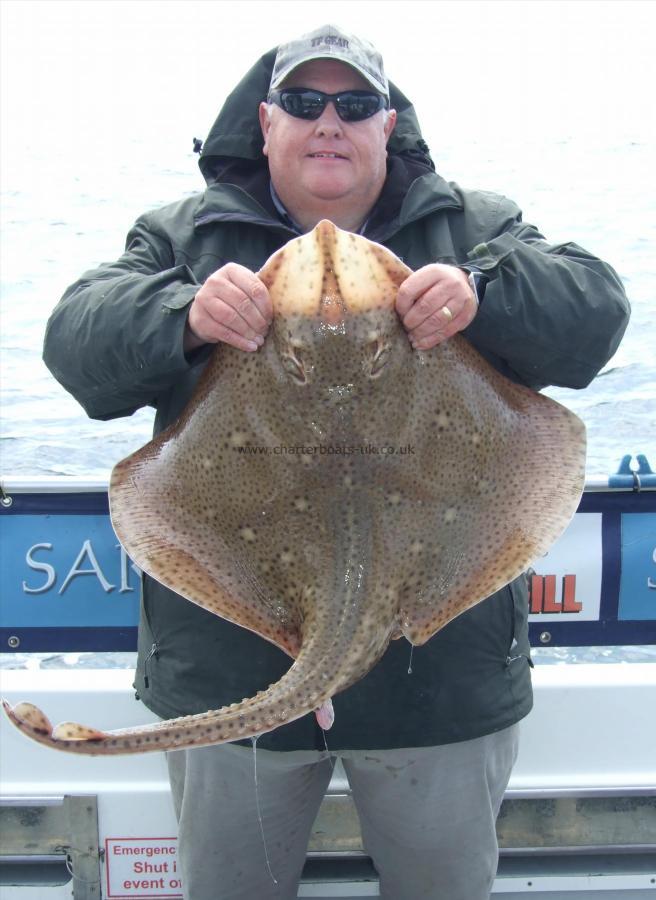 17 lb 4 oz Blonde Ray by Paul Milkins