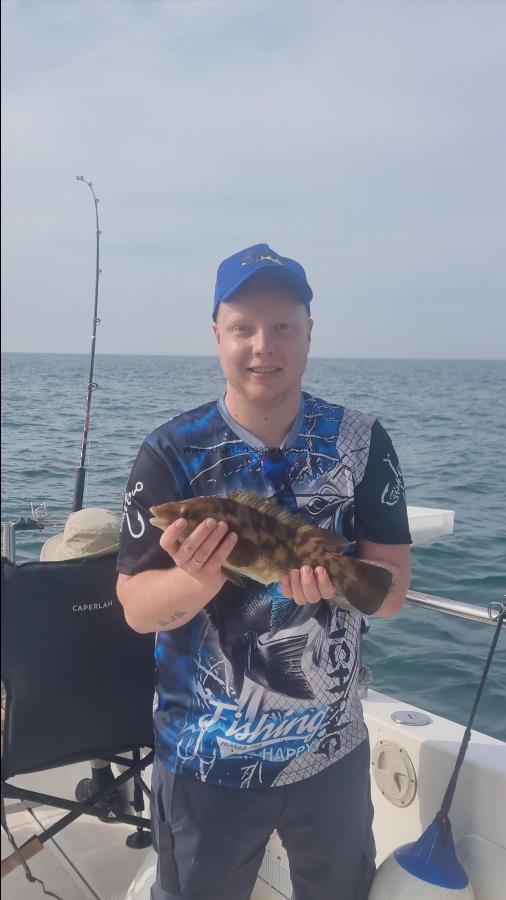2 lb 6 oz Ballan Wrasse by Sebastian