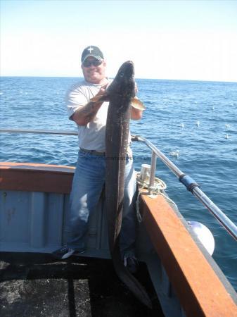 53 lb Conger Eel by Phil