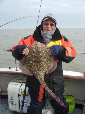 11 lb 8 oz Thornback Ray by Sid Smith