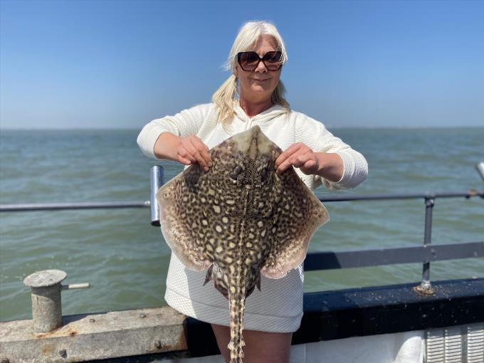 9 lb Thornback Ray by Unknown