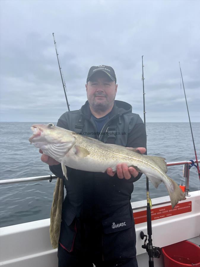 5 lb 8 oz Cod by Kev Simpson