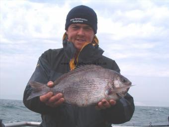 4 lb 2 oz Black Sea Bream by Unknown