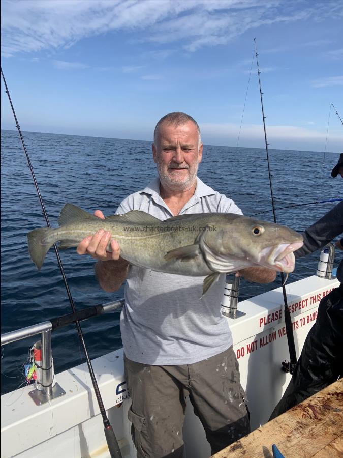 8 lb 2 oz Cod by Ian Hart.