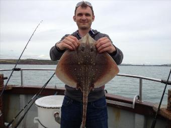 7 lb Thornback Ray by Rich Milford