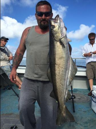 12 lb Pollock by Kevin McKie