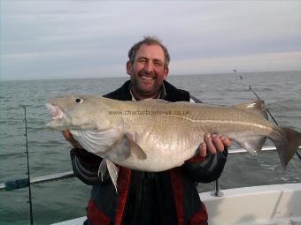 25 lb 9 oz Cod by Stuart Cross