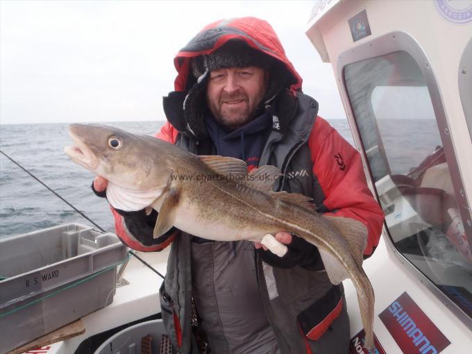 4 lb 15 oz Cod by Simon England from Barnsley.