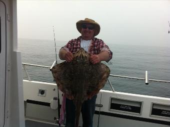 18 lb 6 oz Undulate Ray by Unknown