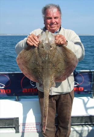 15 lb 8 oz Undulate Ray by Derek Hunt