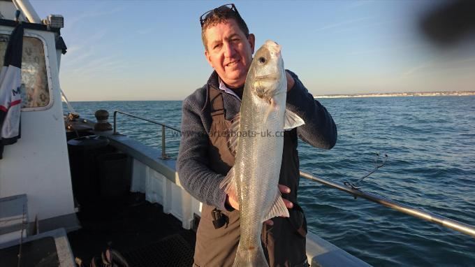 8 lb 2 oz Bass by John from Kent