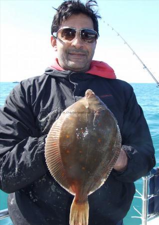 1 lb 8 oz Plaice by Kes Khera