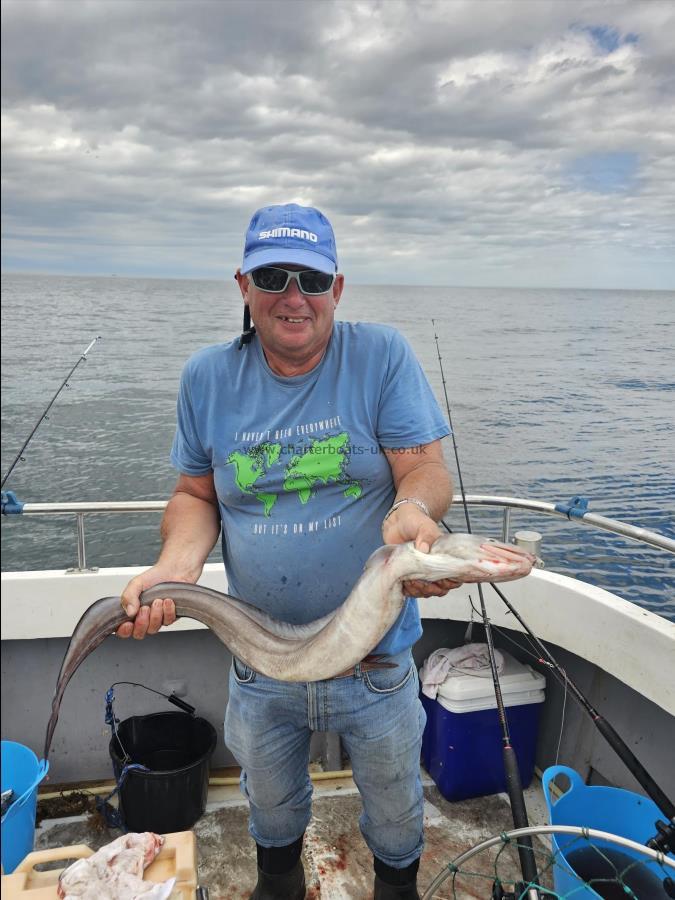 4 lb Conger Eel by Steve Eastwood