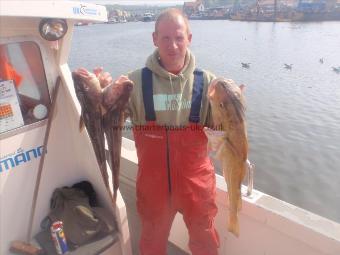 8 lb Cod by Chris Mee from Barnsley.