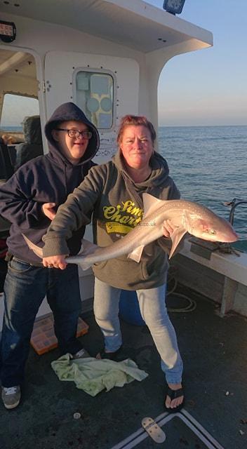 9 lb 4 oz Smooth-hound (Common) by James aka The Captain