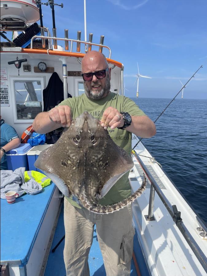 6 lb 4 oz Thornback Ray by Mike with his First Thornback Ray