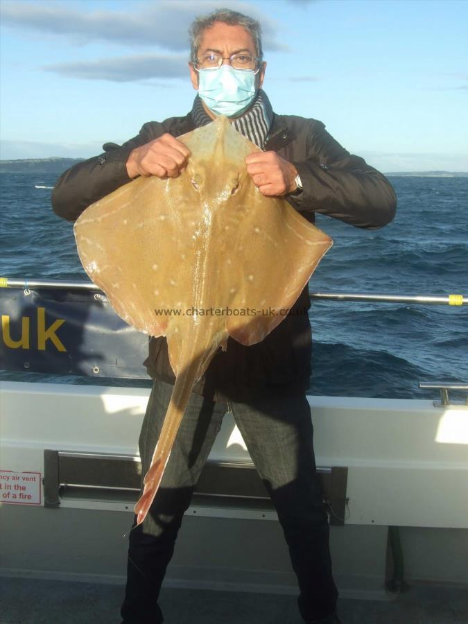 10 lb 2 oz Small-Eyed Ray by Mehboob