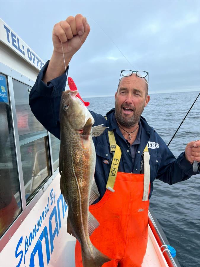 4 lb 5 oz Cod by Skip.