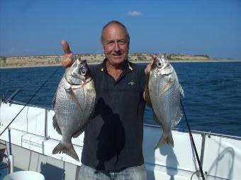 3 lb 7 oz Black Sea Bream by Dick