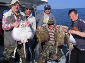 10 lb Thornback Ray by Arthur and crew