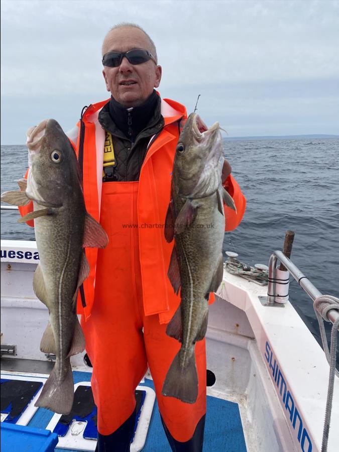 6 lb 14 oz Cod by Chris Siddle.