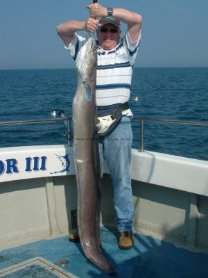 52 lb Conger Eel by Alan Durrant