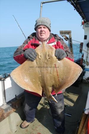 19 lb 10 oz Blonde Ray by Unknown