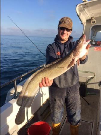 9 lb 10 oz Ling by Lewis Hodder