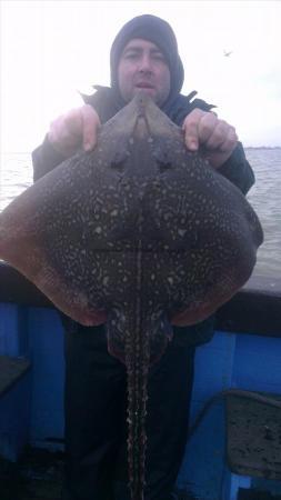 9 lb 4 oz Thornback Ray by dean from maidstone