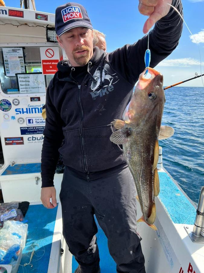 4 lb 8 oz Cod by Jim.