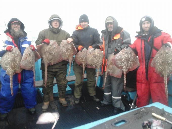 9 lb Thornback Ray by Matt party