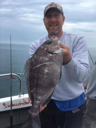 5 lb 1 oz Black Sea Bream by Unknown