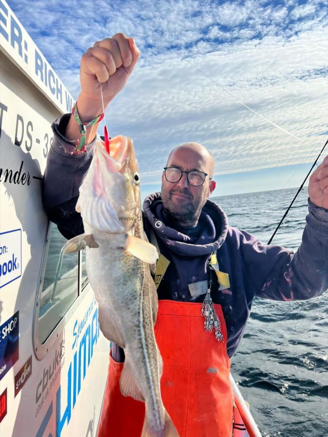 4 lb 10 oz Cod by Skip.