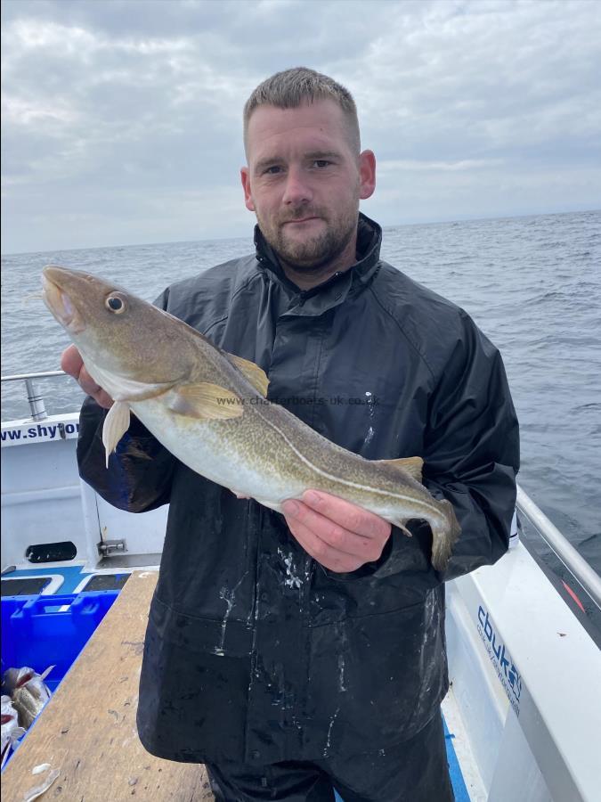 4 lb 2 oz Cod by Jamie.