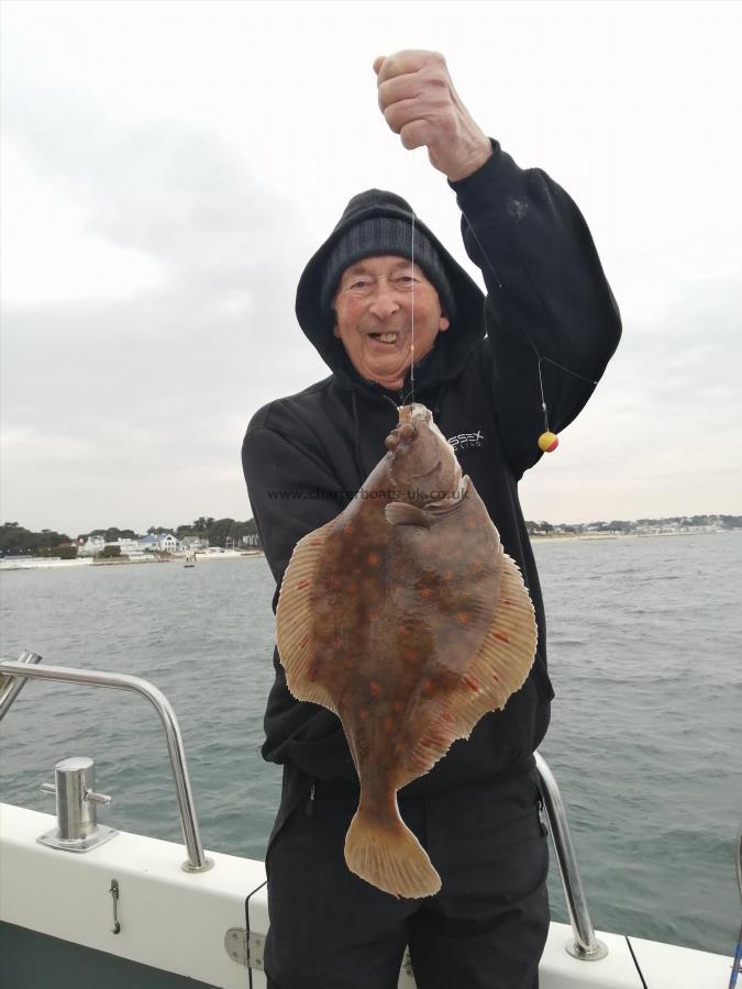 1 lb 10 oz Plaice by Rod