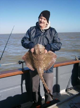 18 lb Thornback Ray by Jeff James