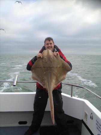 28 lb 5 oz Blonde Ray by dave barham