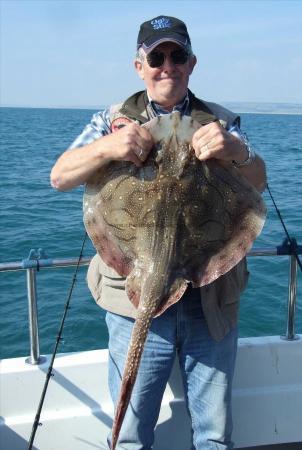 13 lb 4 oz Undulate Ray by Derek Inwood