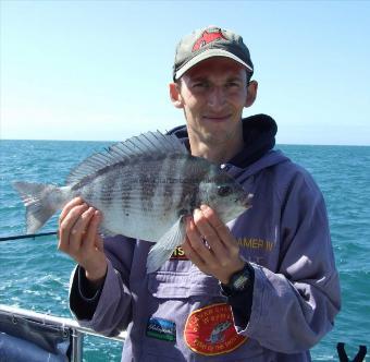 3 lb 2 oz Black Sea Bream by Peter Collings