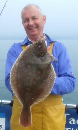 4 lb Plaice by Dave Metcalf