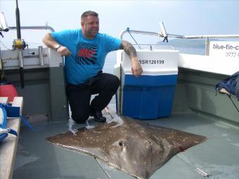 168 lb Common Skate by Karl Gibbons