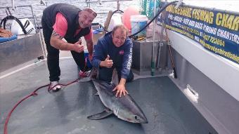 130 lb Porbeagle by Jimi Jones