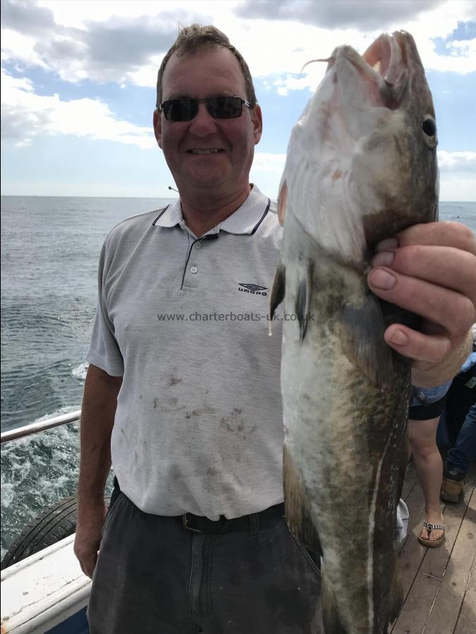 8 lb Cod by Dave Birkitt a cod wrecking 8/8/2018