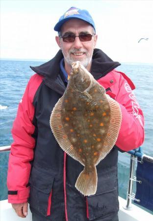 3 lb 4 oz Plaice by Kevin Clark