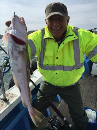 4 lb 1 oz Cod by victor from leeds and tenerife10th may 2015