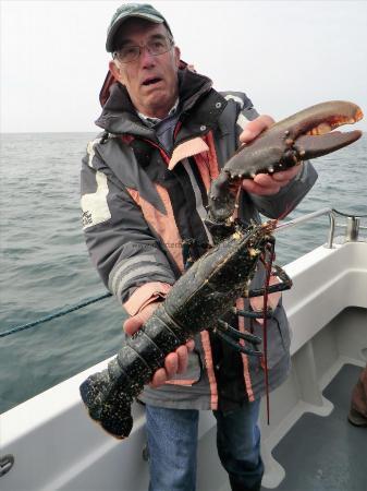 4 lb 7 oz Lobster by Len Miles