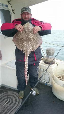 10 lb 8 oz Thornback Ray by Bob Marshall